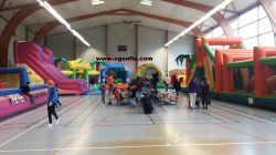 parc de structures gonflables en intrieur