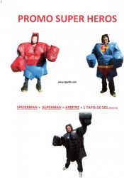 3 COSTUMES SUPER HÉROS