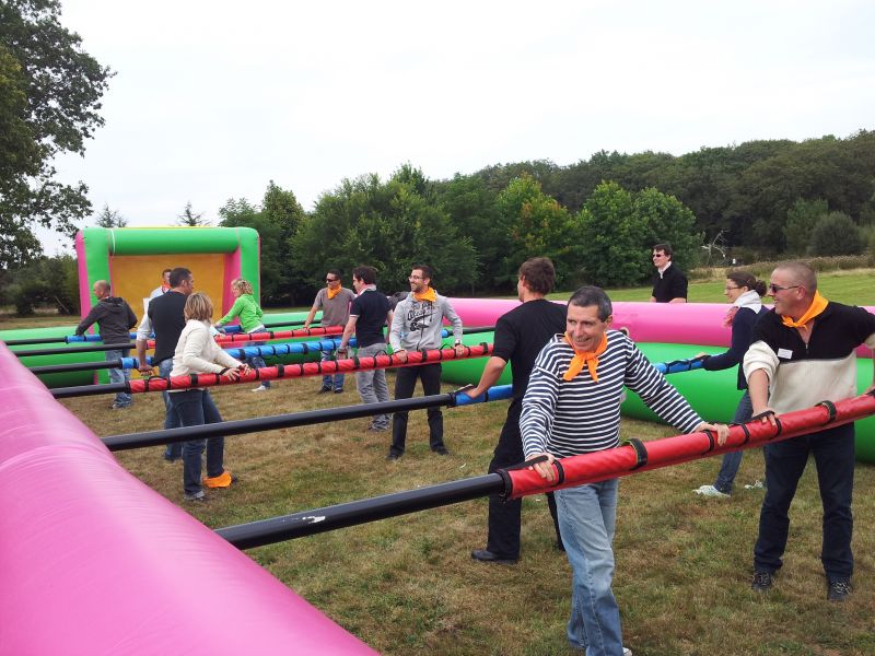 Baby foot humain 22 joueurs