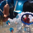 Bulle gonflable géante transparente