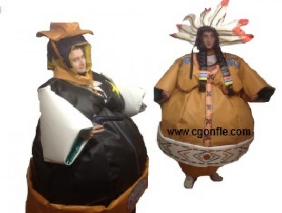 Location de Costumes sumos Far-West