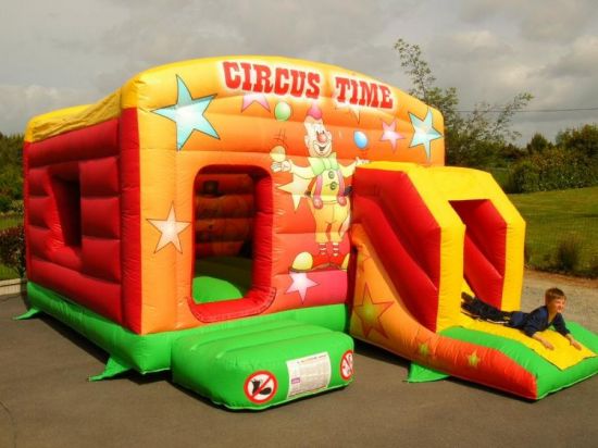 Location de Chateau gonflable CIRCUS avec Toboggan