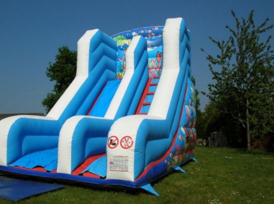 Location de Toboggan gonflable mer